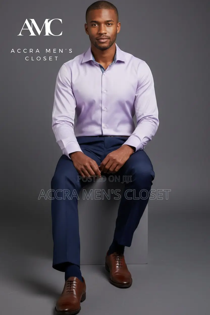 Men's Slim Fit Long Sleeve Shirts (Formal Office Shirts 10+ Colours)
