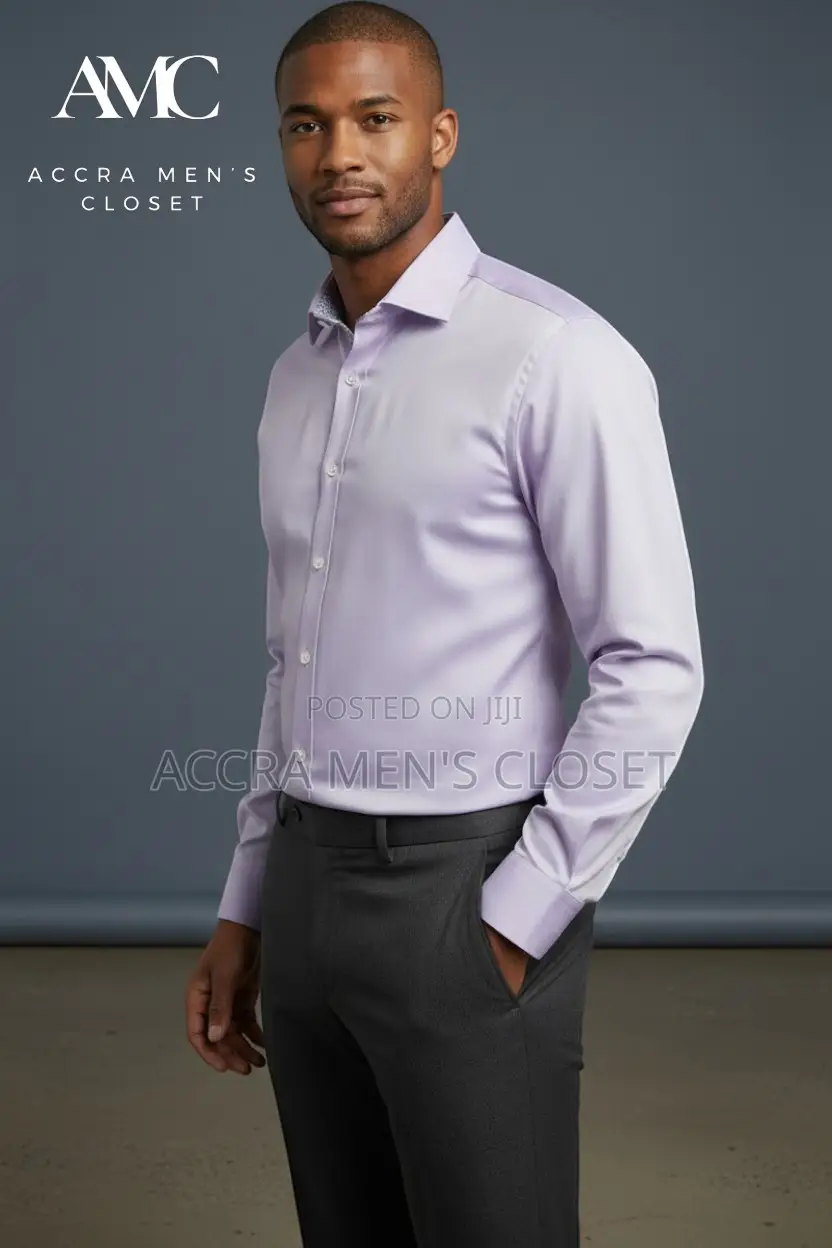 Men's Slim Fit Long Sleeve Shirts (Formal Office Shirts 10+ Colours)