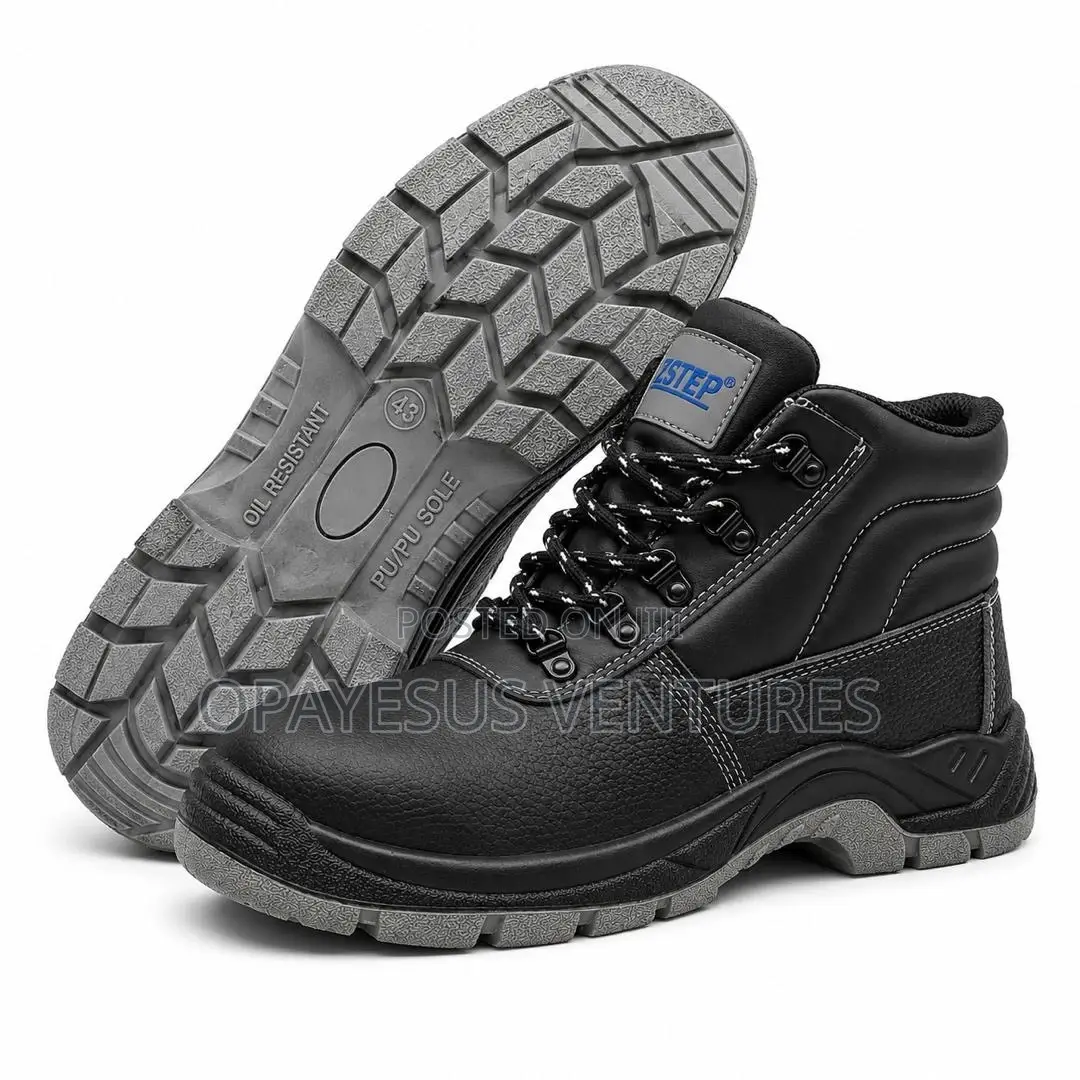 Work Safe, Walk Strong (Authentic Safety Boots)