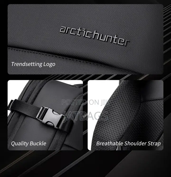 Expandable Backpack Plus Detachable Crossbody Bag (Free Delivery)