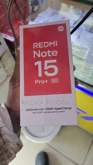 New Xiaomi Redmi Note 15 Pro+ 512 GB Black