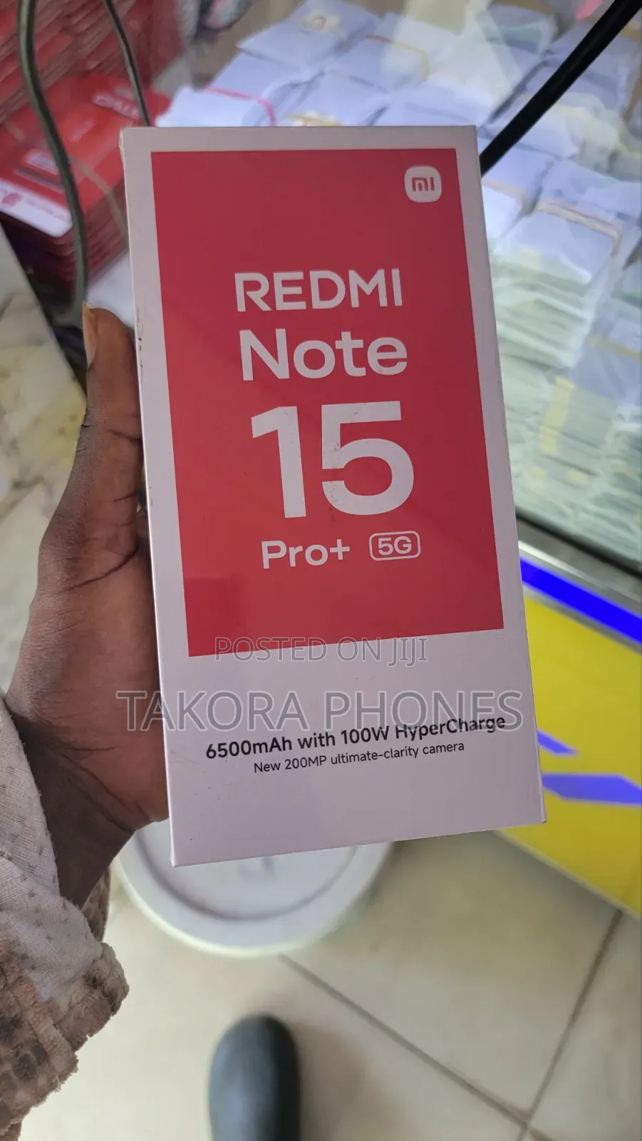 New Xiaomi Redmi Note 15 Pro+ 512 GB Black