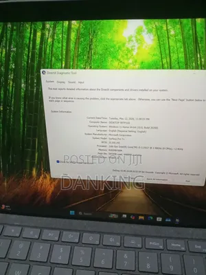 Laptop Microsoft Surface Pro 7+ 8GB Intel Core i5 SSD 256GB