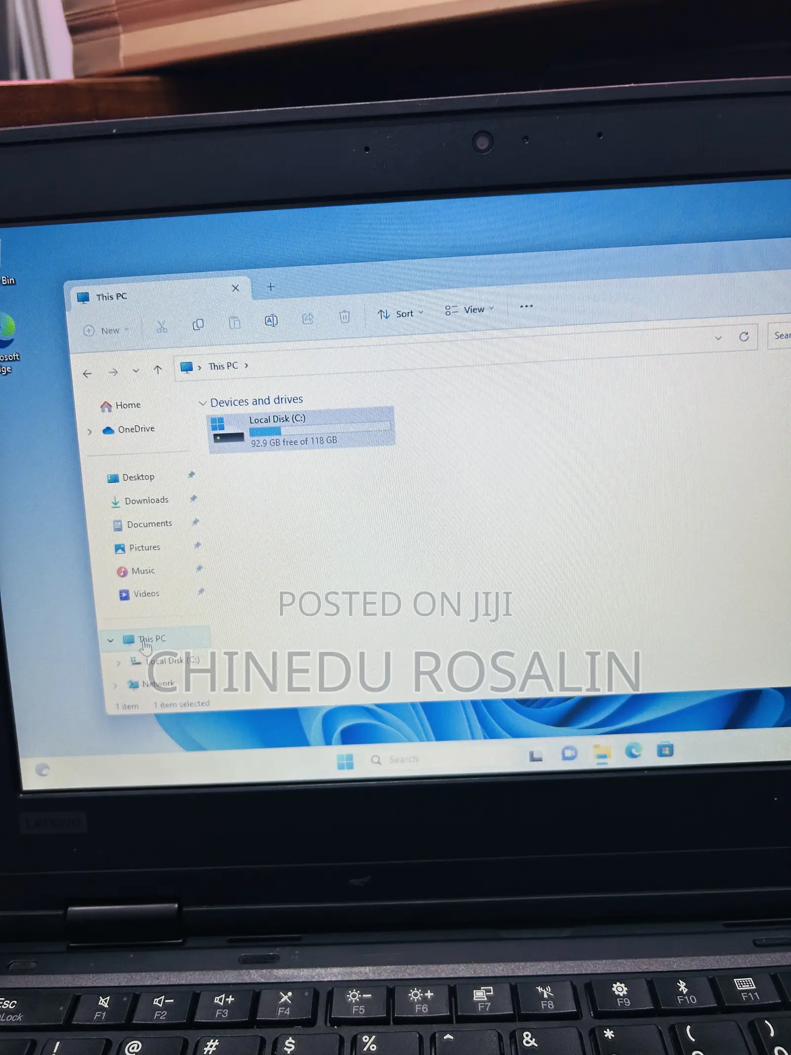 Laptop Lenovo ThinkPad 11e 8GB Intel Celeron SSD 128GB