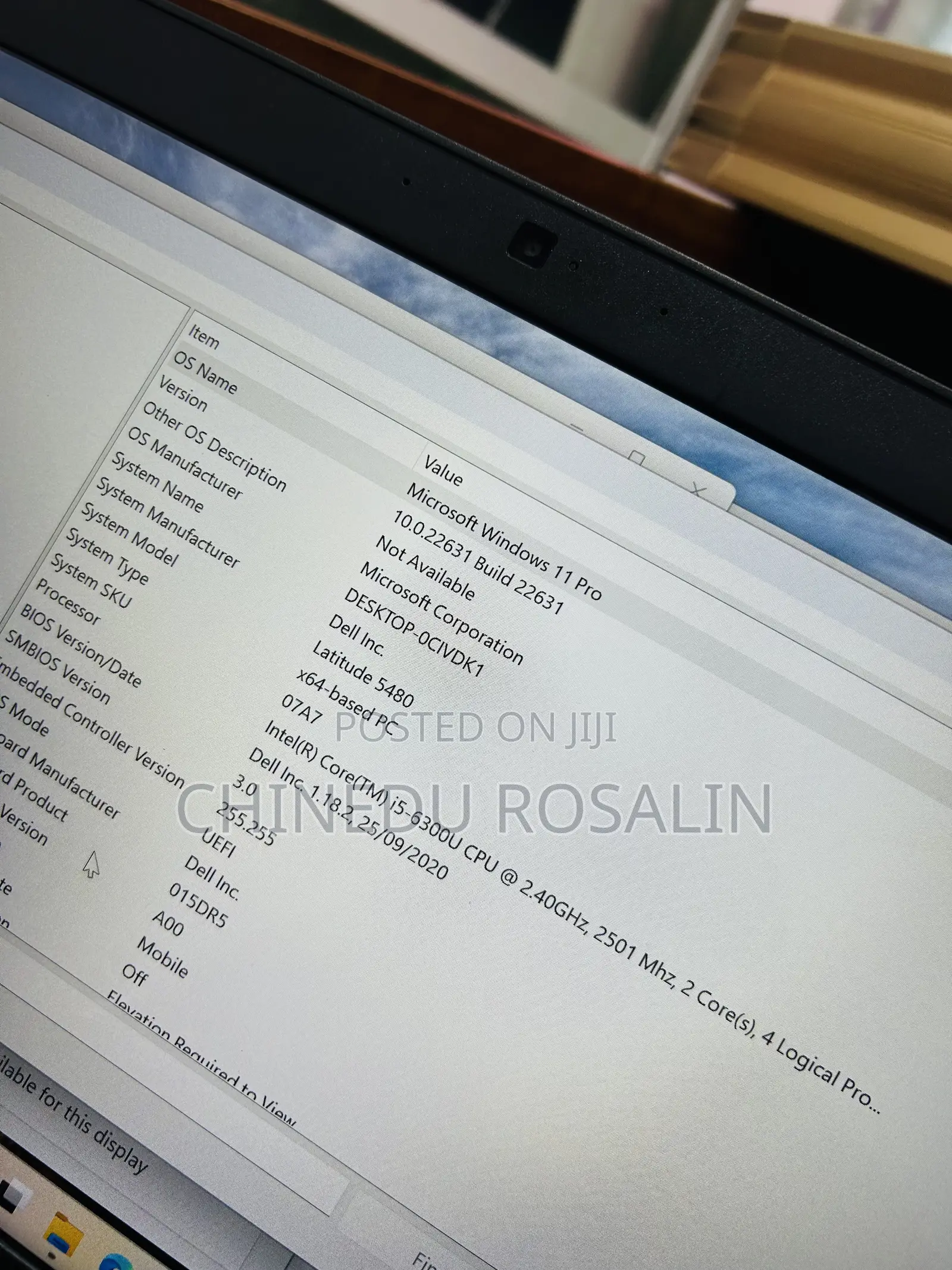 Laptop Dell Latitude 5480 8GB Intel Core i5 SSD 256GB