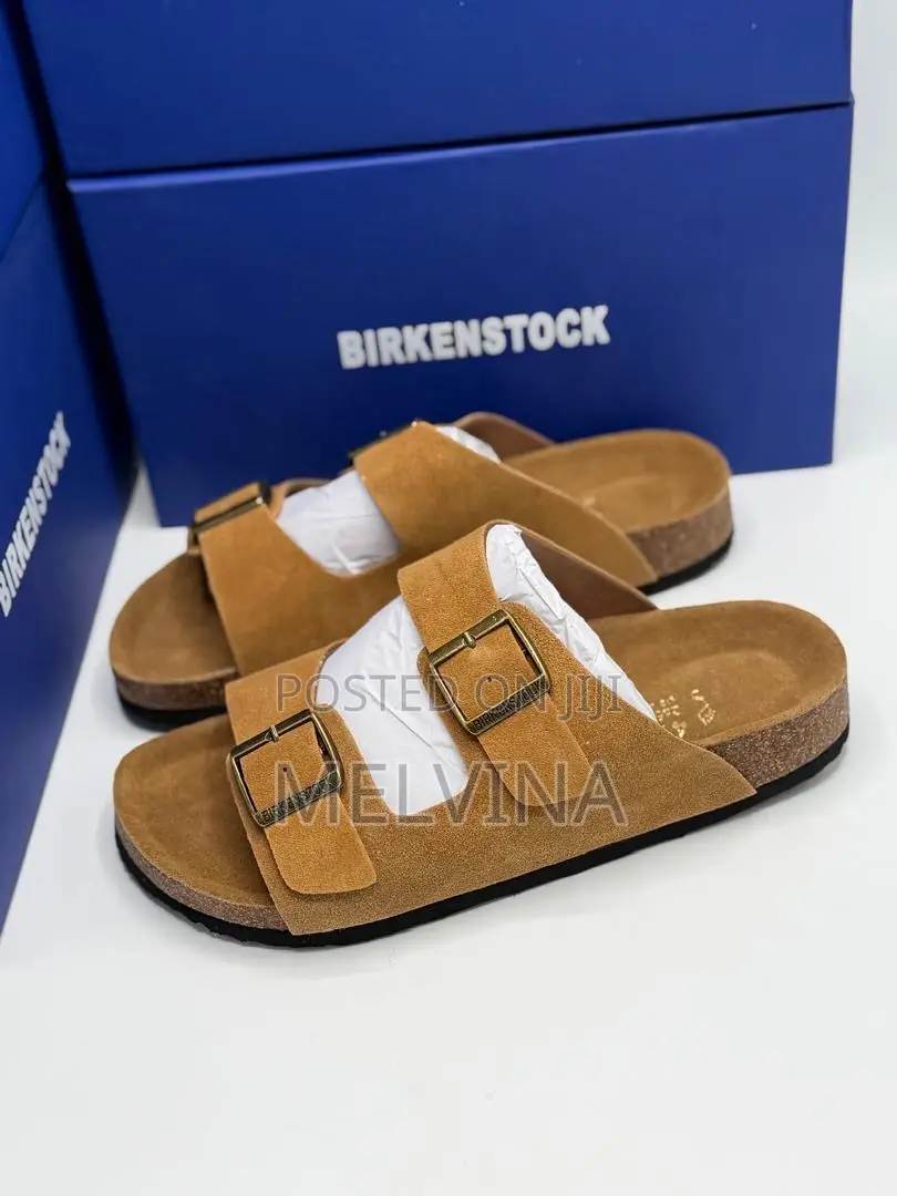 Men Birkenstock Slides in Sizes in Box
