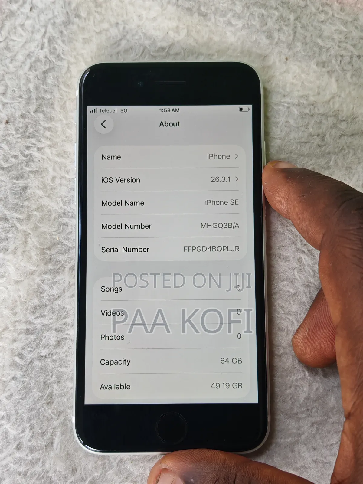 Apple iPhone SE (2020) 64 GB White