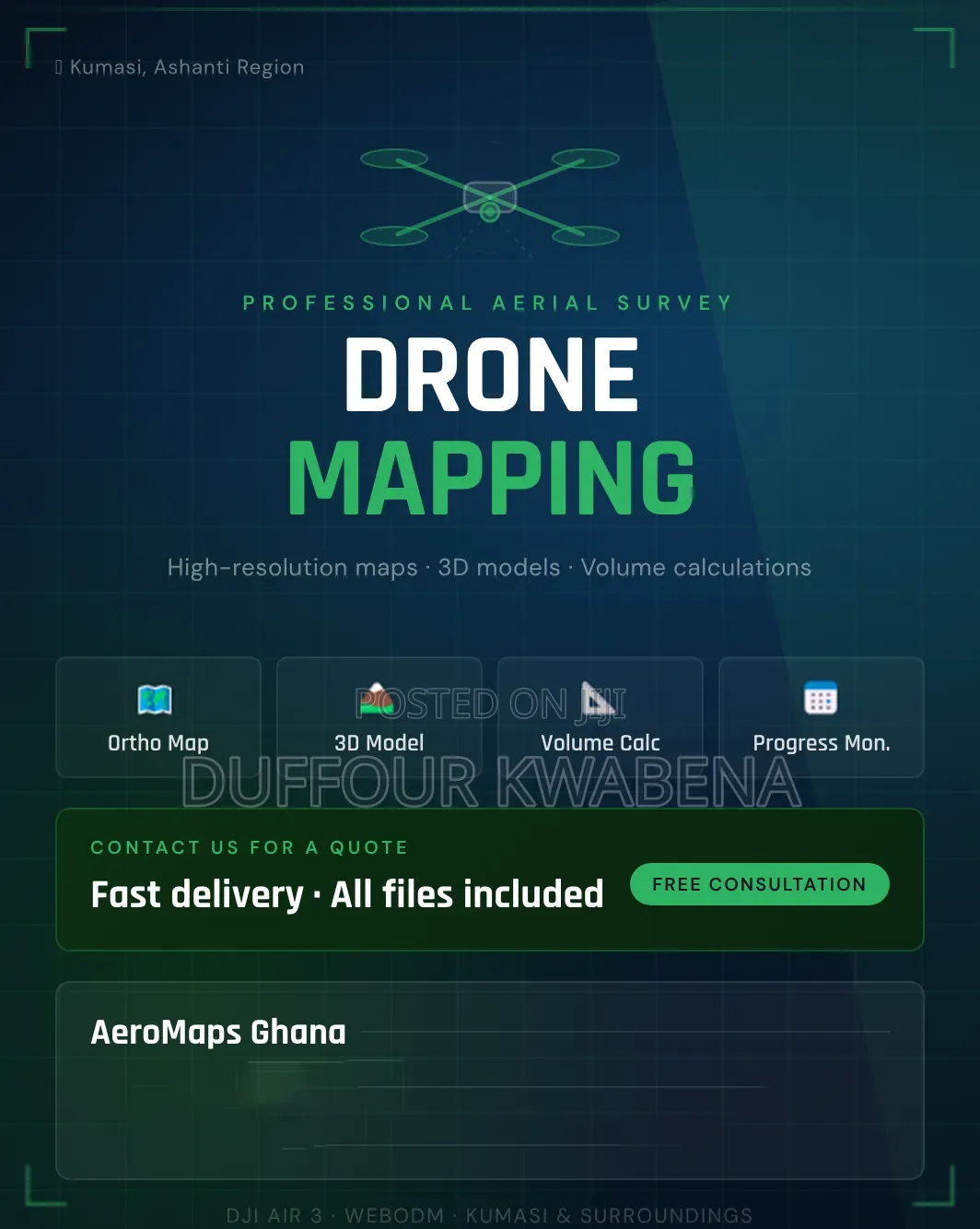 Aerial Survay Drone Mapping