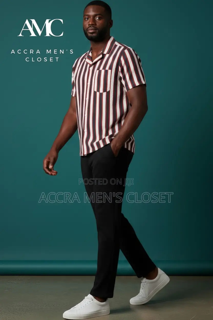 Men’S Two‐Piece Sets (Matching Short Sleeve Shirt Trousers)