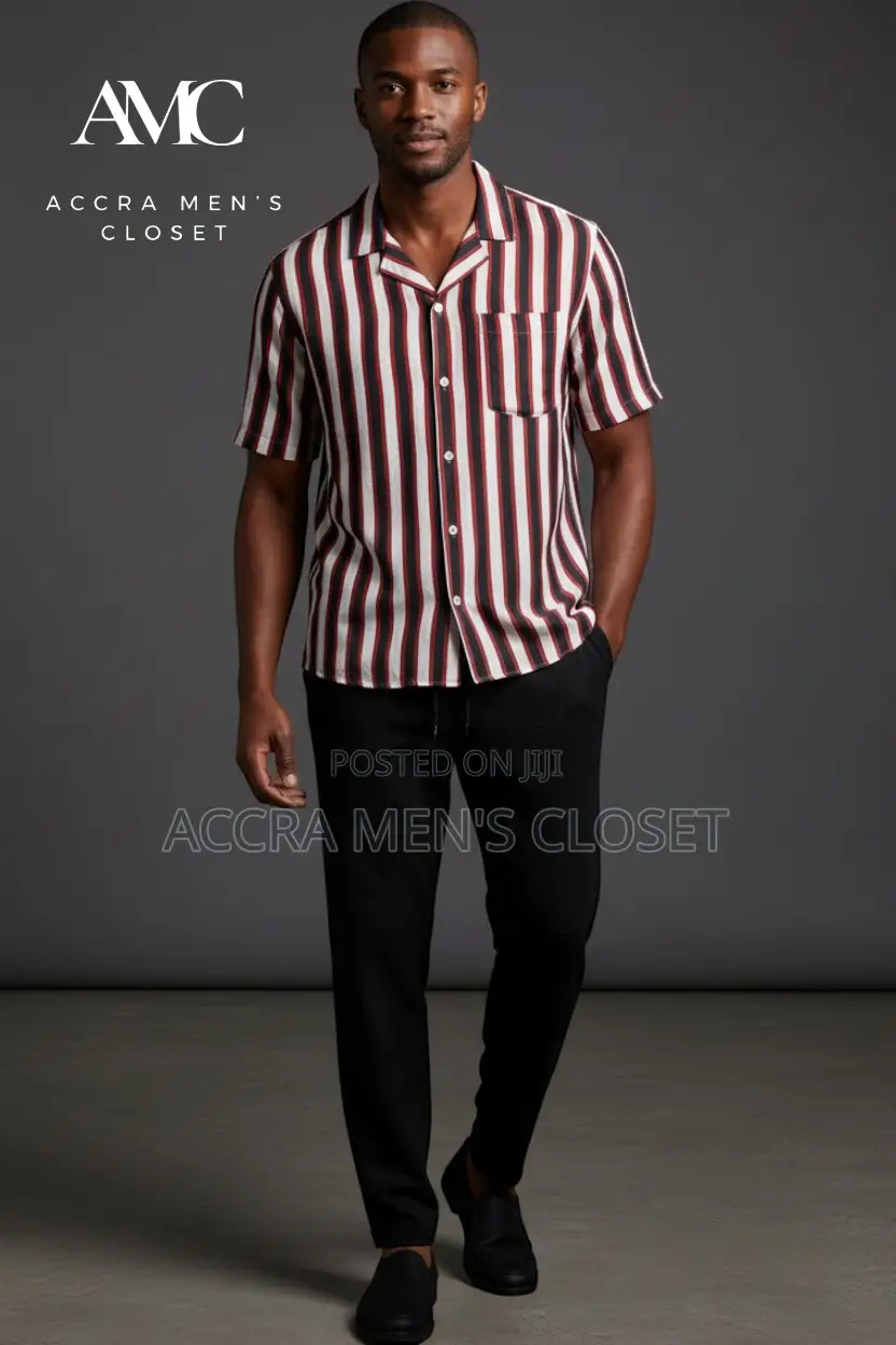 Men’S Two‐Piece Sets (Matching Short Sleeve Shirt Trousers)