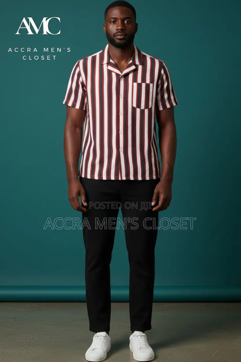 Men’S Two‐Piece Sets (Matching Short Sleeve Shirt Trousers)