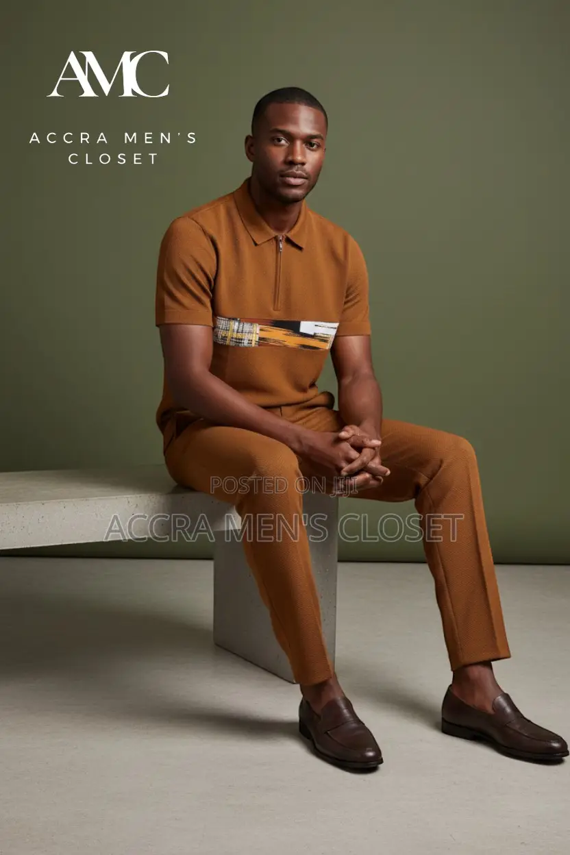 Men’S Two‐Piece Sets (Matching Short Sleeve Shirt Trousers)