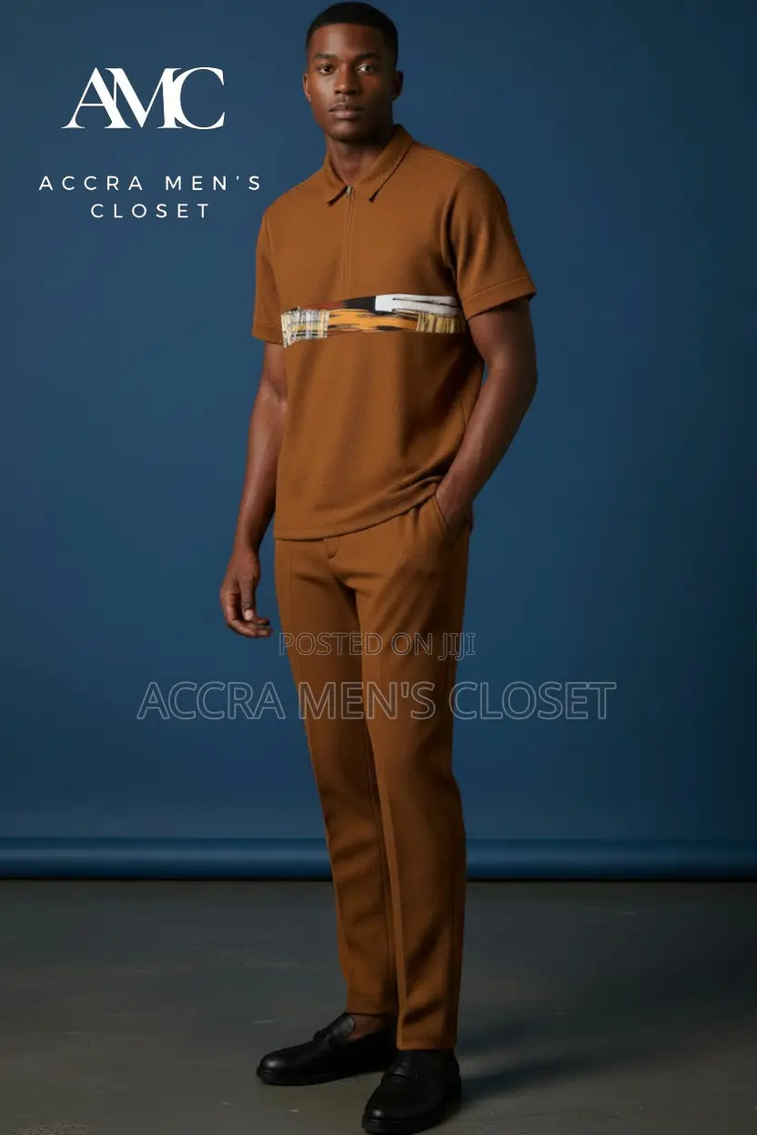 Men’S Two‐Piece Sets (Matching Short Sleeve Shirt Trousers)