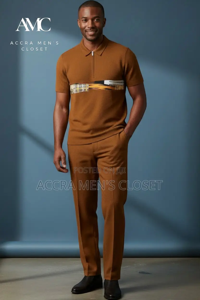 Men’S Two‐Piece Sets (Matching Short Sleeve Shirt Trousers)