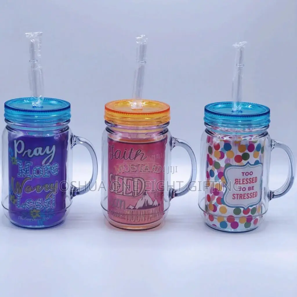 Acrylic Mason Jar