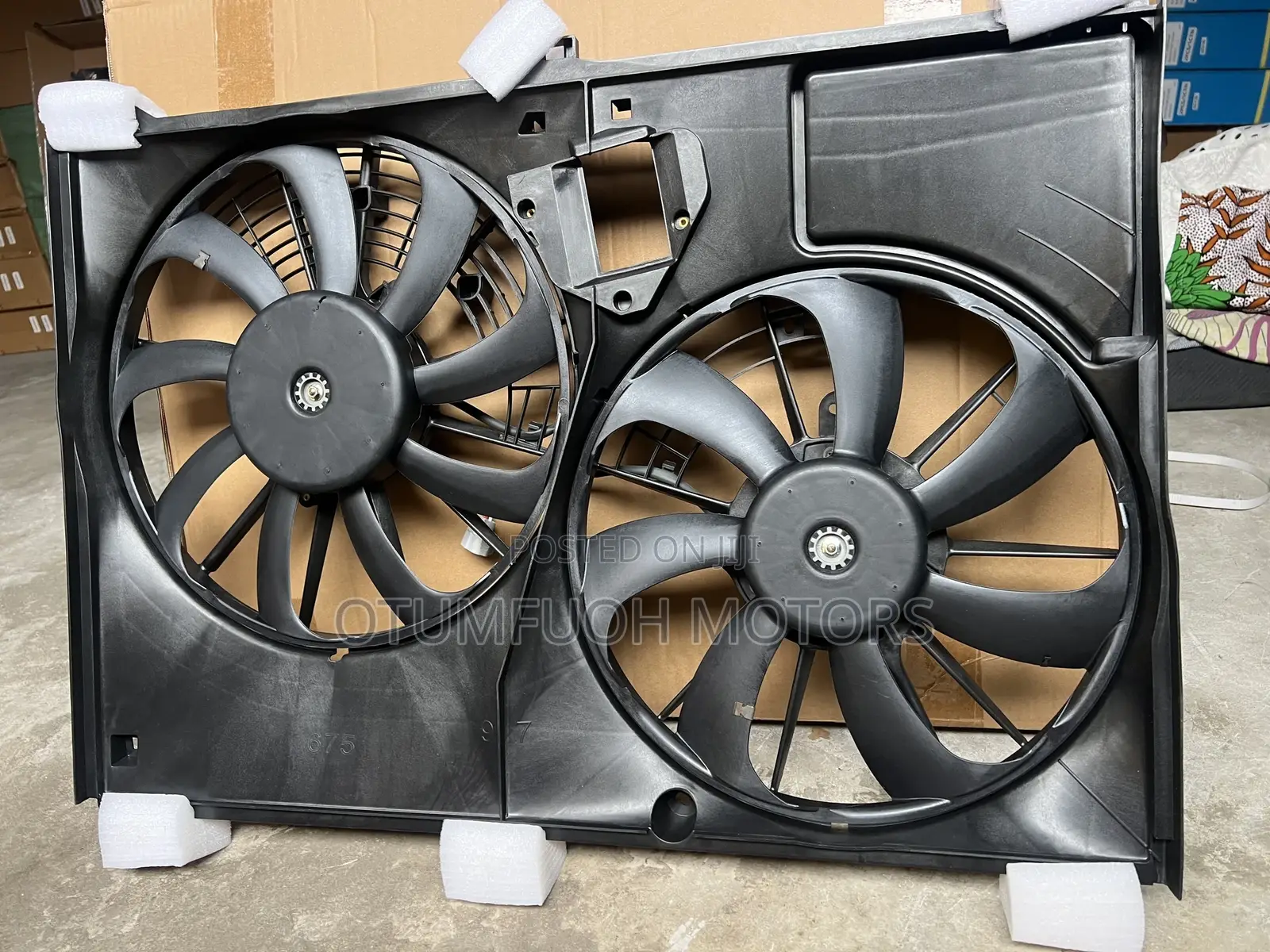 Highlander 2014 2015 2016 2017 2018 Cooling Fan (Radiator Fan)