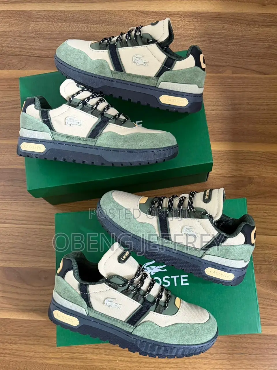 Original Lacoste T- Clip Winter Green