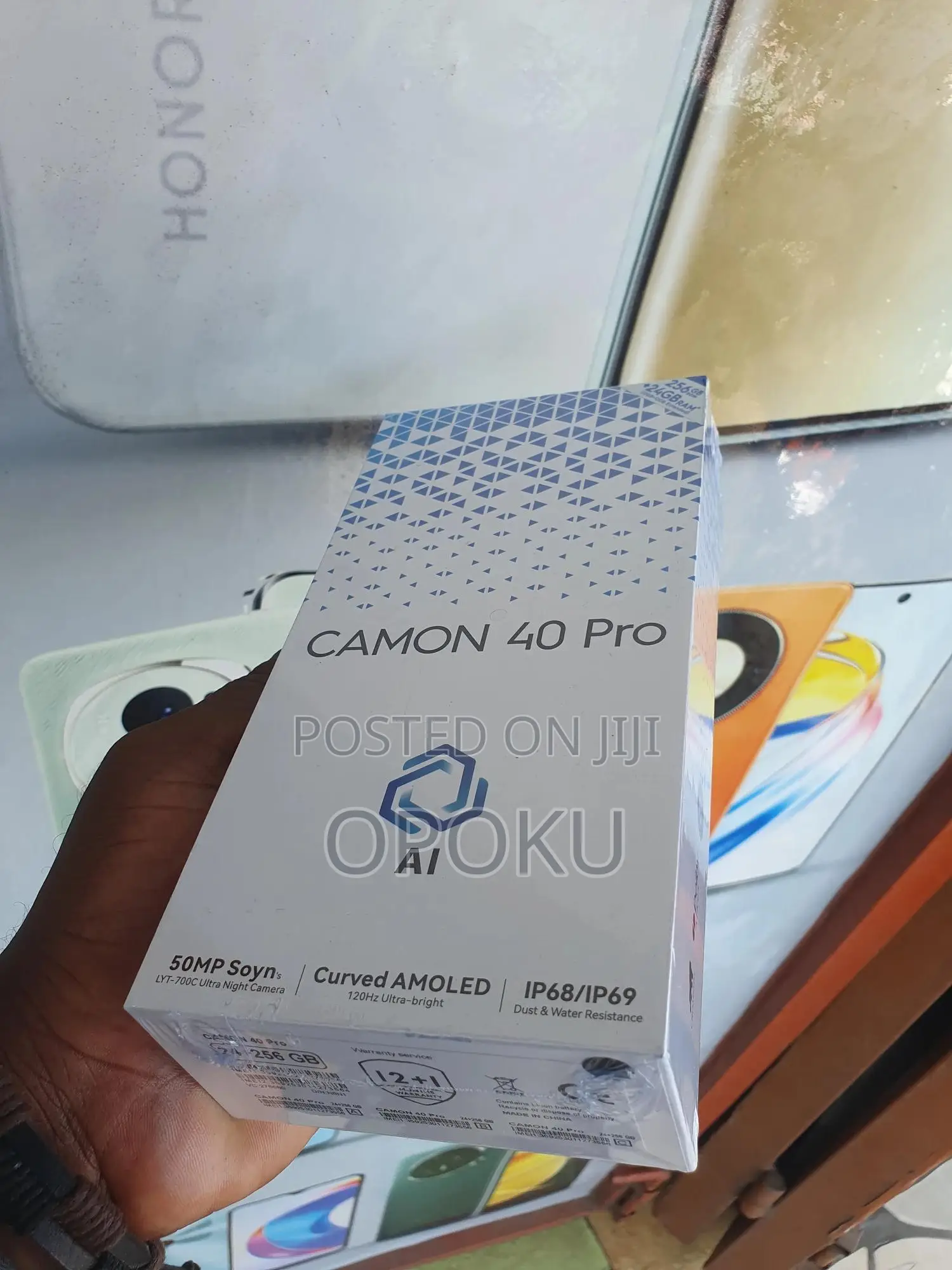 New Tecno Spark 40 Pro 256 GB Black