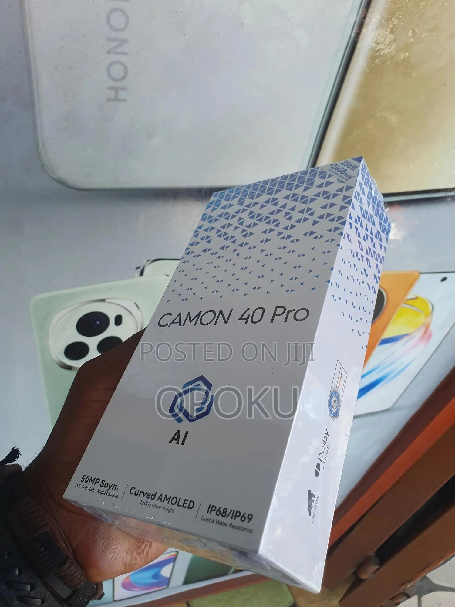 New Tecno Spark 40 Pro 256 GB Black