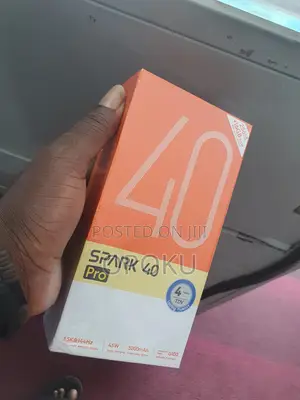 New Tecno Spark 40 Pro 256 GB Black
