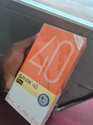 New Tecno Spark 40 Pro 256 GB Black
