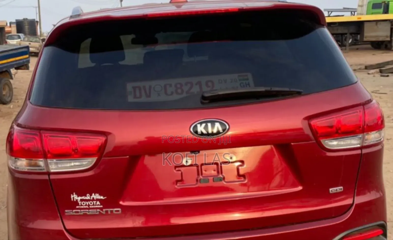 Kia Sorento 2018 Red