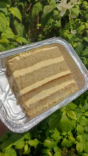 Vanilla Cake Slice