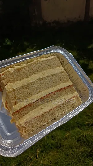 Vanilla Cake Slice