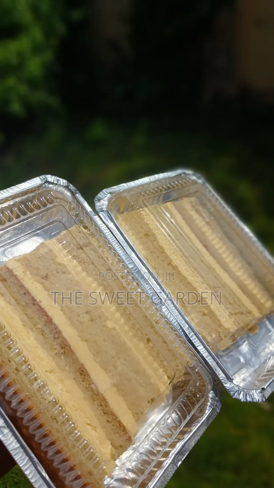 Vanilla Cake Slice