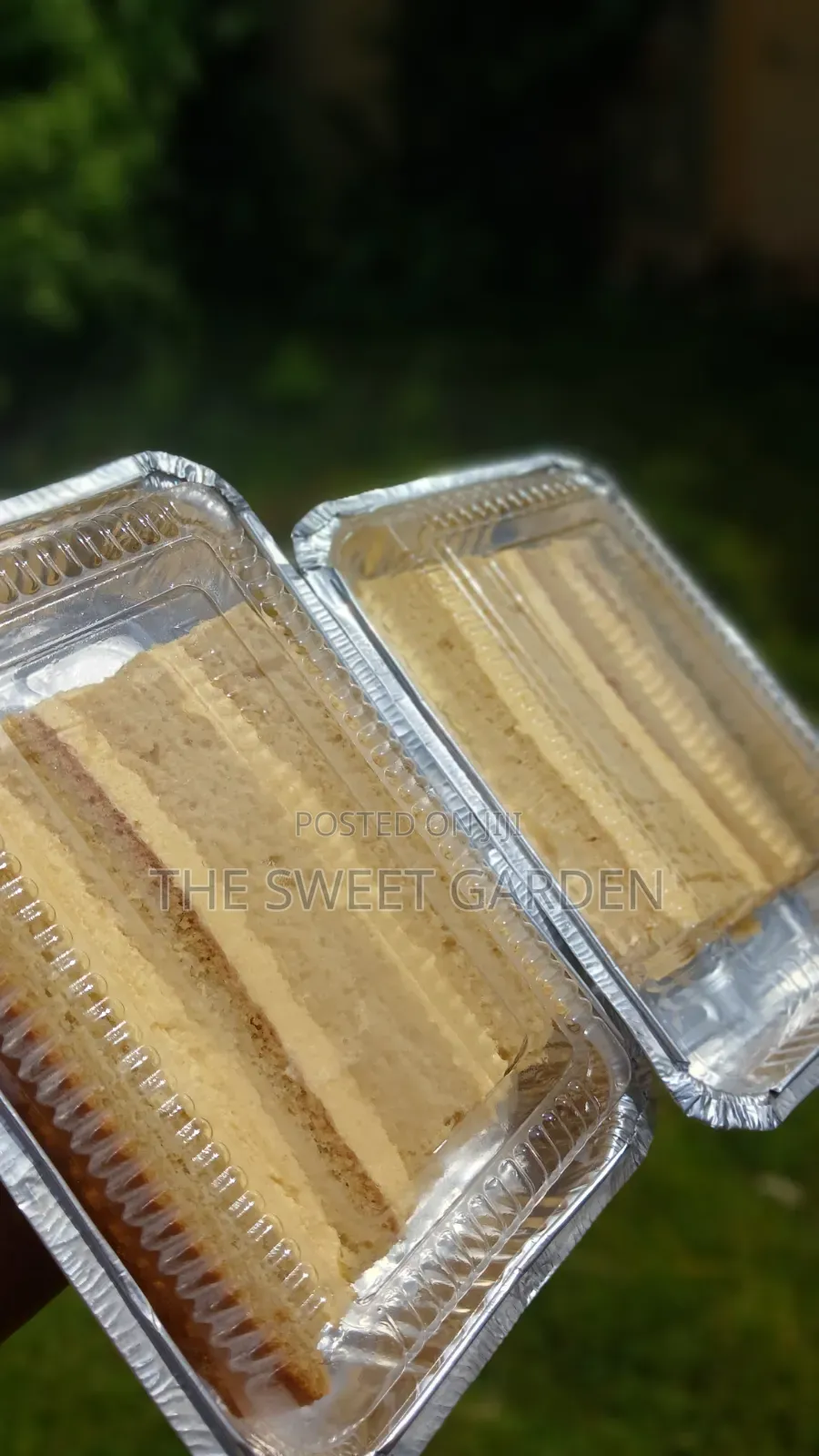 Vanilla Cake Slice