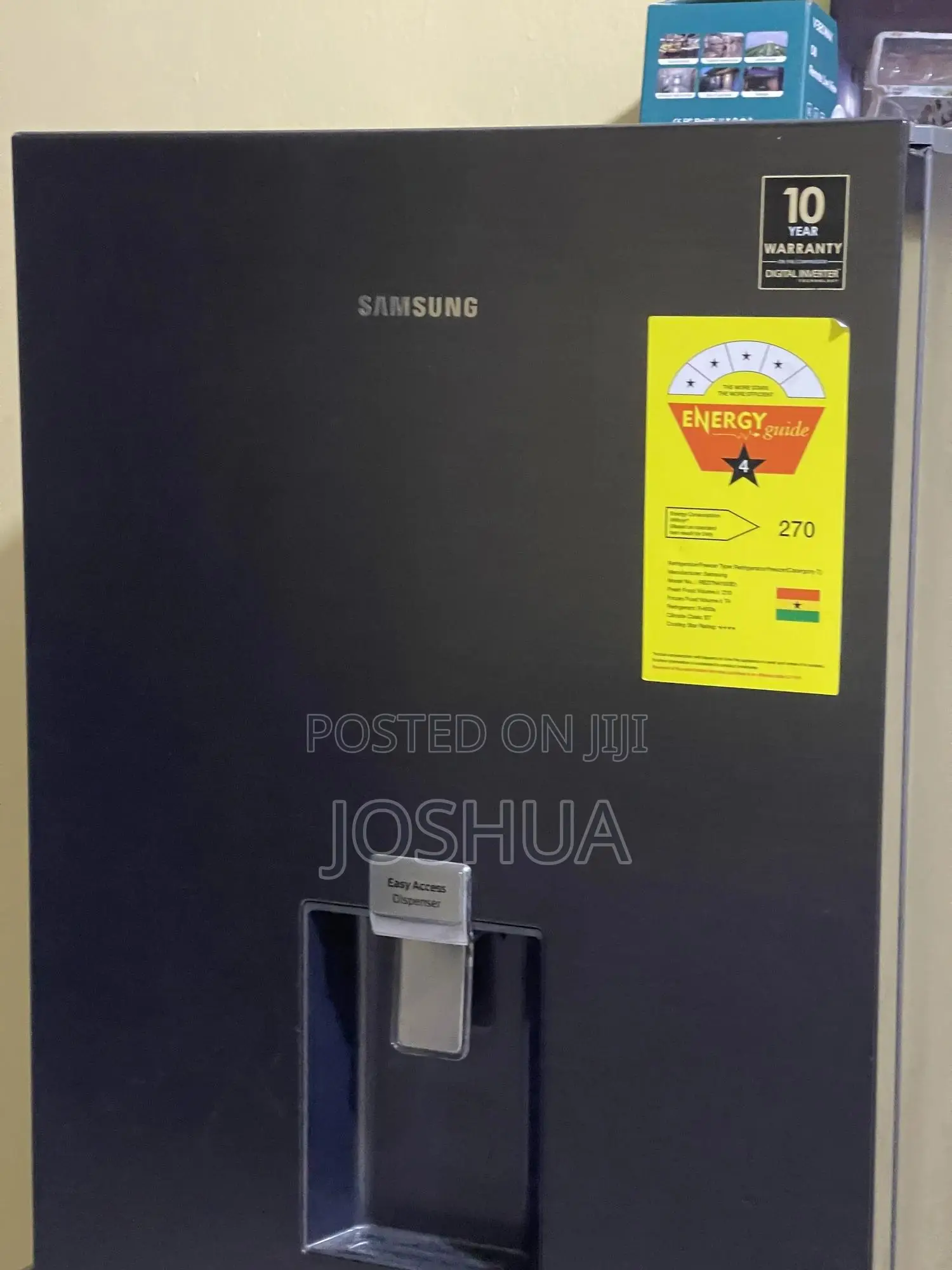 Samsung Fridge New With Easy Access Dispenser