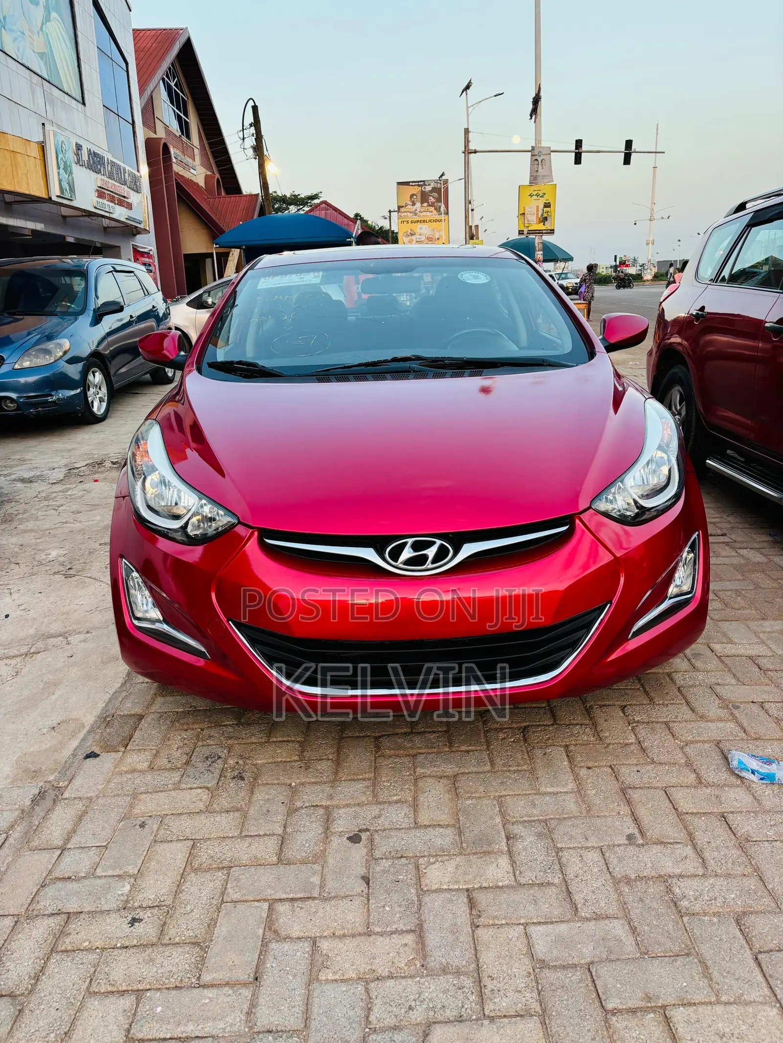 Hyundai Elantra Sport 4dr Sedan (2.0L 4cyl 6A) 2015 Red