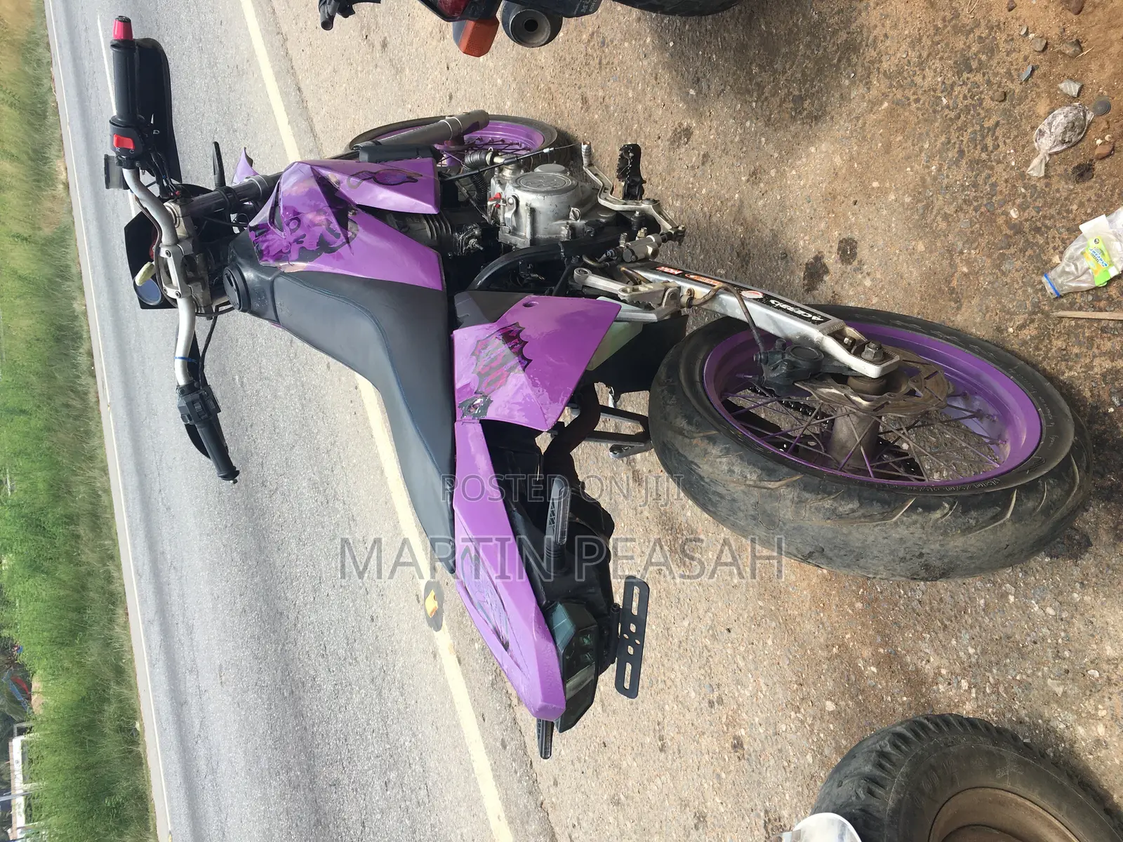 Motorcycle 2020 Purple