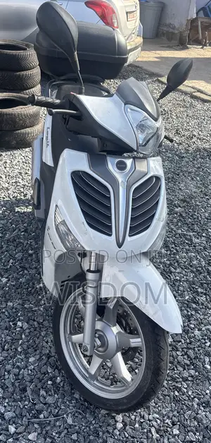 Motorcycle 2014 White