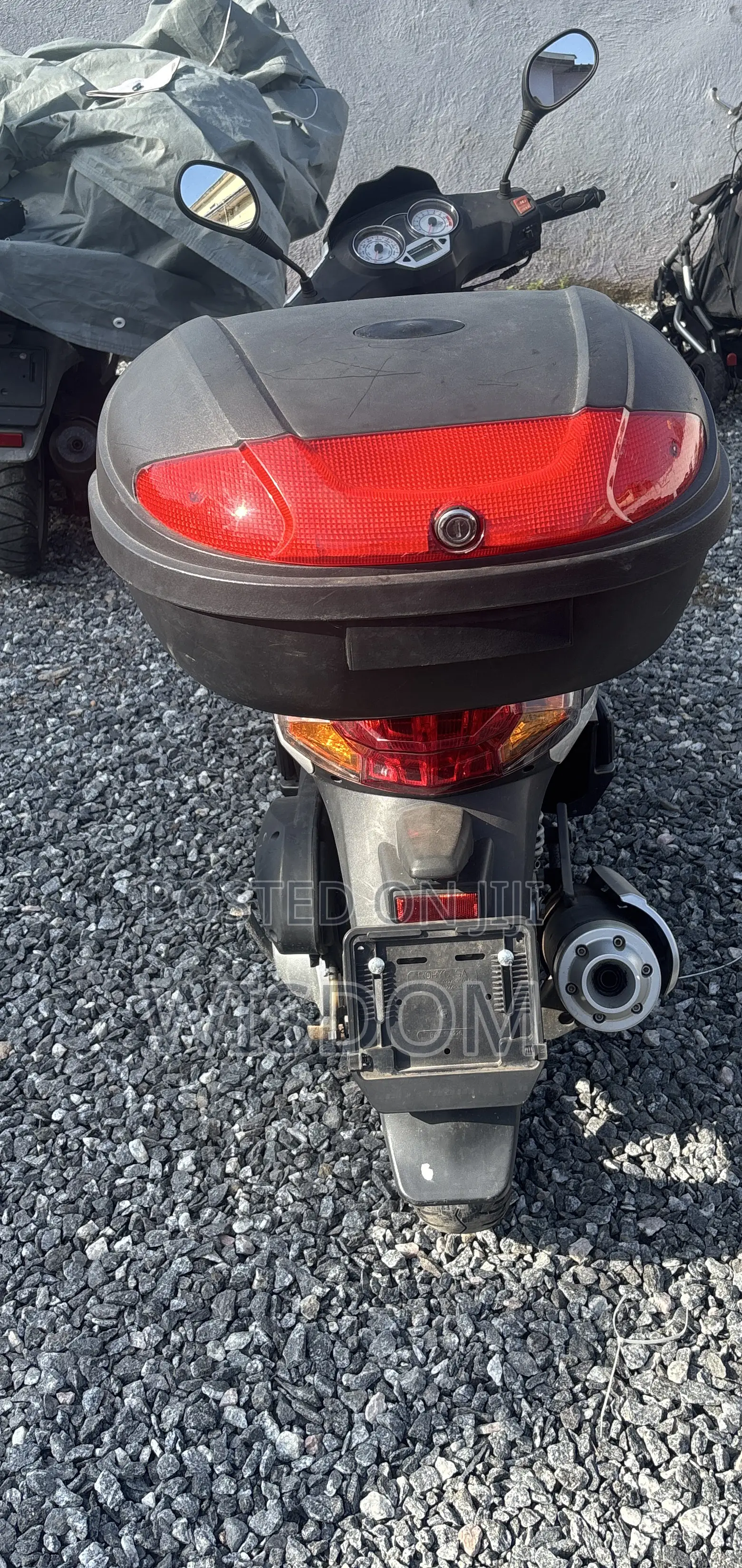 Motorcycle 2014 White
