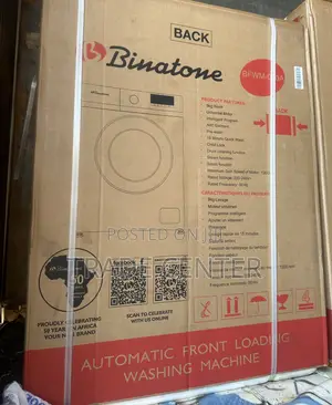 Binatone Font Load 9kg Washing Machine
