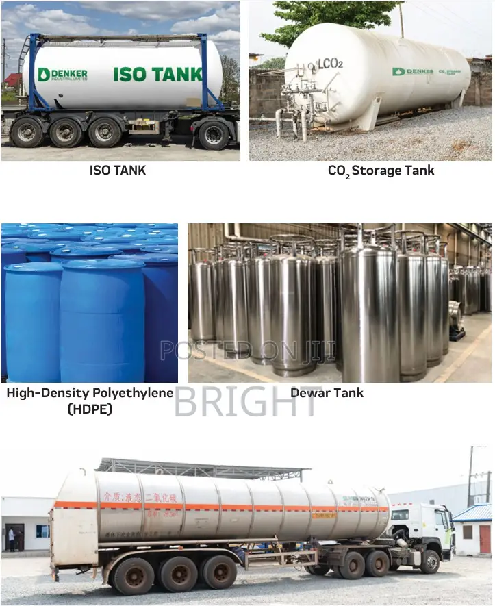 Ethanol, Carbon Dioxide, Dry Ice, and Wet Distillers Grains.