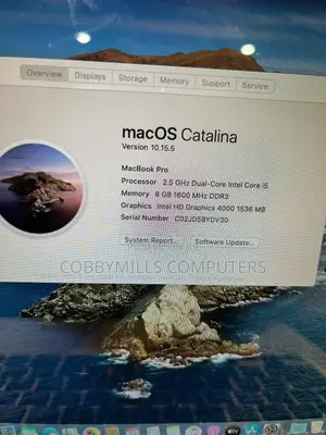 Laptop Apple MacBook Pro 2012 8GB Intel Core i5 HDD 500GB