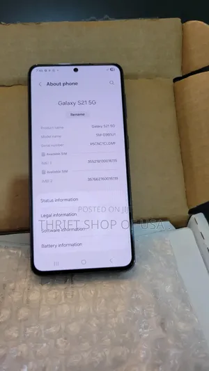 Samsung Galaxy S21 5G 256 GB Black