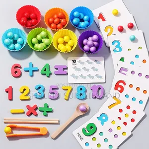 Kids' Number Cognitive Operation Color Sorting Toy