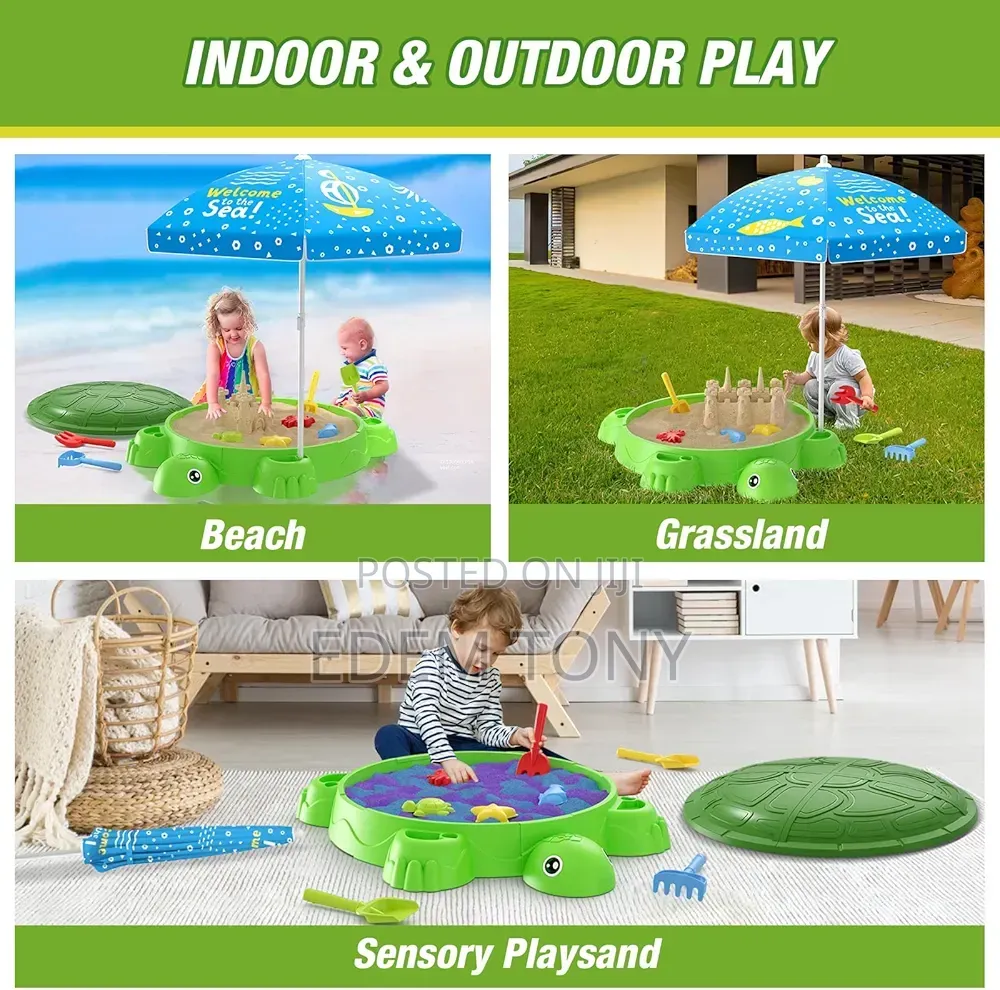 Turtle Sand Box Beach Toys