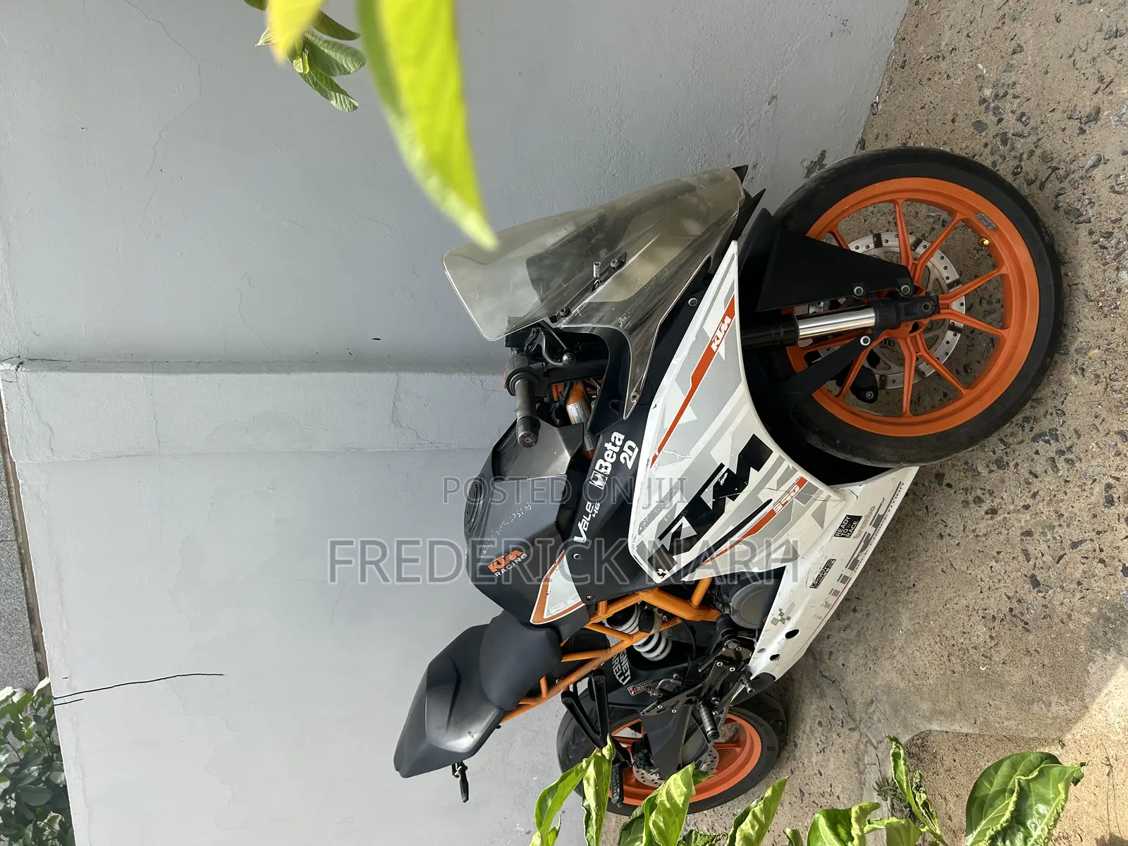 KTM 2015 White
