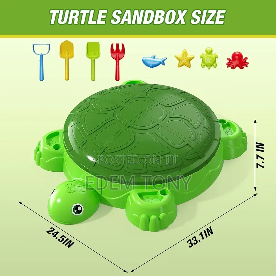 Turtle Sand Box Beach Toys
