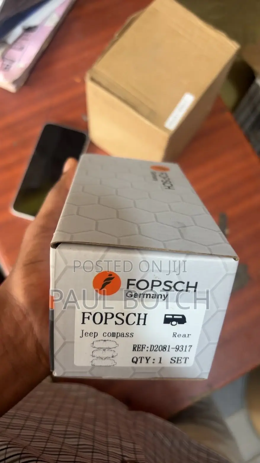 Jeep Compass Brake Pad