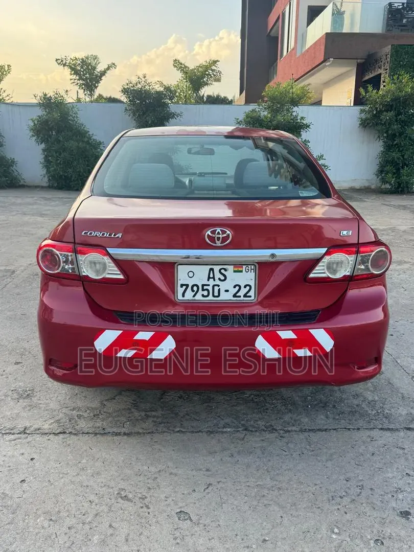 Toyota Corolla 2012 Red