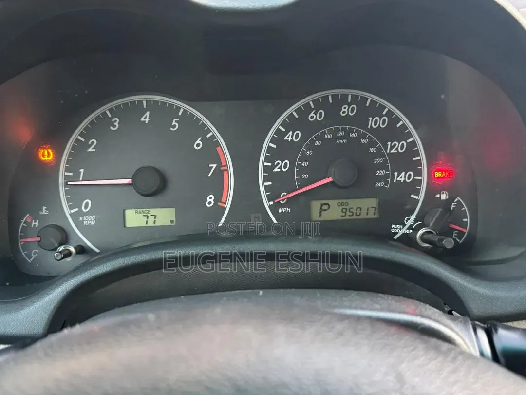 Toyota Corolla 2012 Red