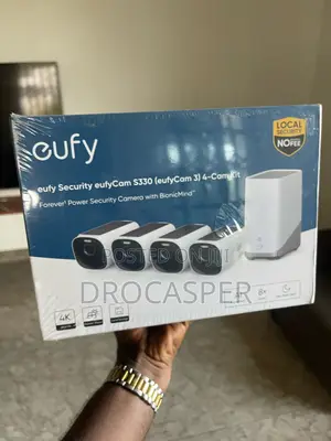 Eufy Security Eufycam S330 (Eufycam3) 4-cam Bundle