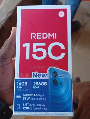 Xiaomi Redmi 15C 4G 256 GB Black