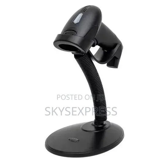 Wired Automatic Barcode Scanner With Stand D