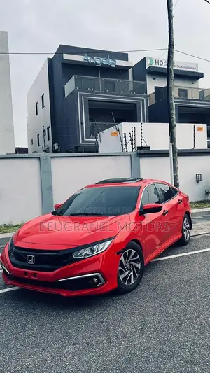 Honda Civic Sport Sedan 2019 Red